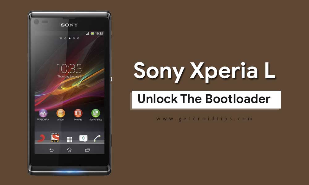 Sony Xperia L Bootloader Unlock